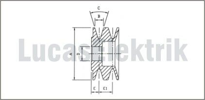LUCAS UZT182 KASNAK 619 202 23 ALT.AS 950