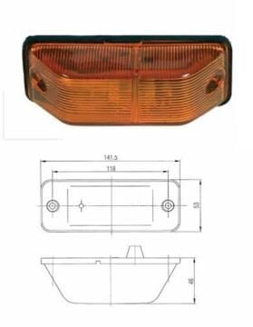 FARPLAS-1-500504 403 YAN SİNYAL LAMBASI MERCEDES