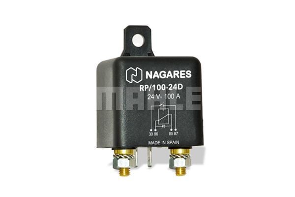 RP/100-24D NORMAL OLARAK AÇIK RÖLE braketli - diyo HEAVY DUTY UNIVERSAL MR 102 MAHLE