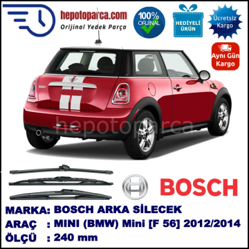 MINI (BMW) Mini [R 56] 240 mm 05.2012-... BOSCH Arka Silecek