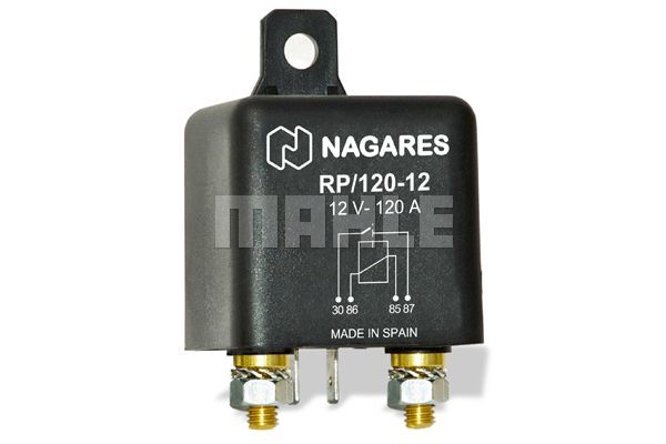 RP/120-12 BRAKETLİ NORMALDE AÇIK RÖLE - 12 V 120 A PASS. CARS / CARAV UNIVERSAL MR 103 MAHLE RL/180-12  RL/180-12