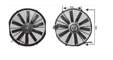 RFM1230 FAN MOTORU 14  24V PERVANELİ