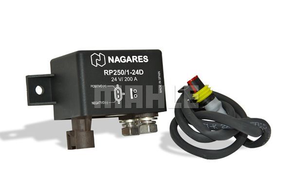 RP250/1-24D YÜKSEK AKIM - iki braketli NORMALDE AÇ HEAVY DUTY UNIVERSAL MR 108 MAHLE