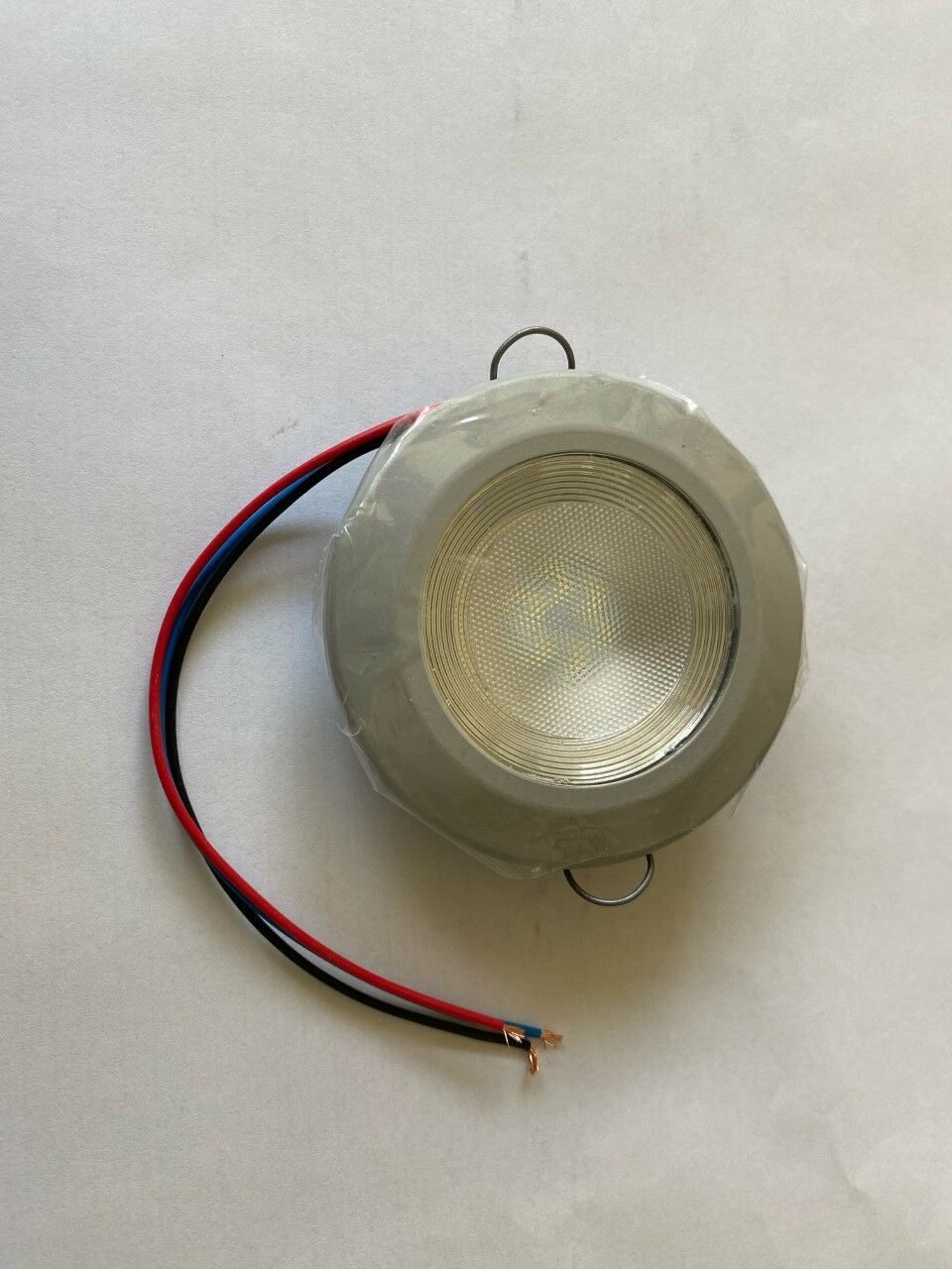 SSPE SPOT 12V BEYAZ AYDINLATMA MAVİ GECE YUVA.GRİ