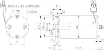 MM 325 Z1660 24V LETRİKA MAHLE ISKRA MM325 72736541 11216795500   3838922068191  3838922068191