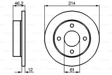 Fren DiskiNISSAN Micra 1.0 ( 12.1982 - 07.1992 ); Micra 1.0 ( 12.1982 - 07.1992 ); Micra 1.2 ( 07.1986 - 07.1992 ); Micra 1.2 ( 07.1986 - 07.1992 ); Pao 1.0 ( 01.1989 - 02.1991 ) NIS 4020621B01