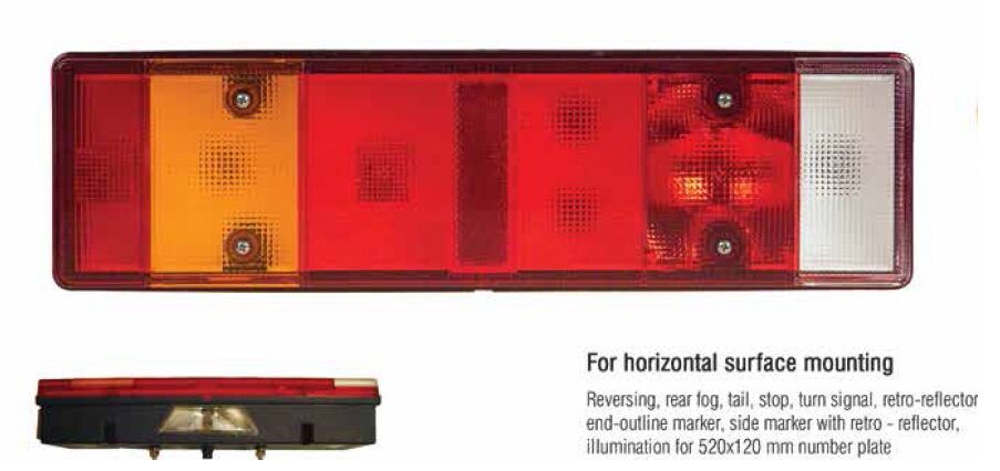 FARPLAS-3-500120 7 FONKSİYONLU STOP CAMI