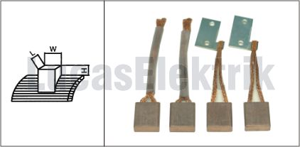 LUCAS TAT125 LASX-15 MARŞ KÖMÜRÜ BEDFORD