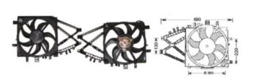 RFM2200 FAN MOTORU CORSA/COMBO 1.7 01.03 KLIMASIZ