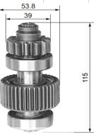 71512450 MARŞ DİŞLİSİ BONGO 13 DİŞ 52N745 ZGL