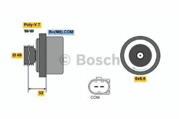 AlternatörBMW 7-Serie BMW 12317788825