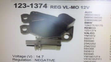1374 KONJEKTÖR 12V AUDİ-VW