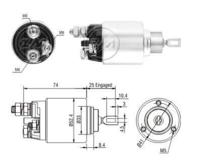 1381     MARŞ OTOMATİĞİ 12V ALFA ROMEO ALFA145 146