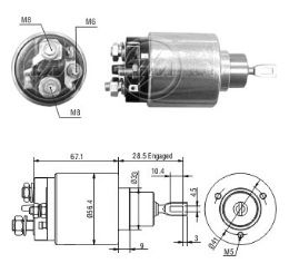 1473 MARŞ OTOMATİĞİ 12V OPEL ASTRA VECTRA