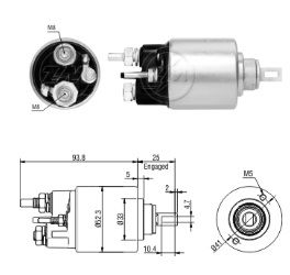 6271 MARŞ OTOMATİĞİ 12V DACIA LOGAN SANDERO  RENAULT YM
