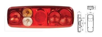 BMC J9  STOP LAMBA CAMI YM LENSİ  MİTSUBİSHİ CANTER PEUGEOT KARSAN BMC PROFOSYONEL XS3