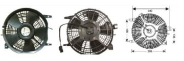 RFM1780 FAN MOTORU TOYOTA COROLLA 1,6 GLI 93-97