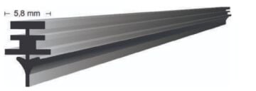 RLK27 SİLECEK LASTİĞİ İNCE TELSIZ SLT5,8X700MM