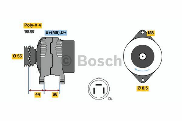 AlternatörSUZUKI Vitara SUZ 3140085C00000; SUZ 3