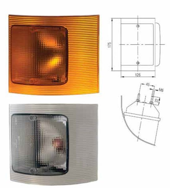 FARPLAS-8- OTOKAR ÖN SİNYAL LAMBASI (MAGURUS 2000)