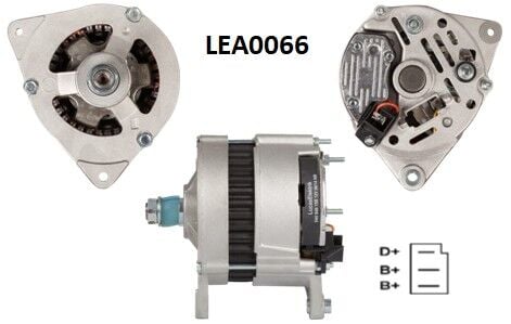 LEA0066  ALTERNATOR A127/14V/45A NEW HOLLAND  231,233,355,420,515,531,2600,3600,4100,7600 TRACTOR 24246 24256 24327 2871A139 3698017M91 54022292 54022310 54022447 54022481 E3NN10B376AB E3NN10B376AC E3NN10B376AD LRA530 NAB103 9124476319 MAR134 ALT4039