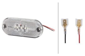 Pozisyon Lambası Hella Valuefit,12V,Siyah,LED,Beya E4 14800 /224970 / not CP65 approved / 357009021 / 47602