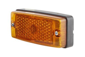 Yan Sinyal Lambası,Sarı,24V,12V,Siyah,Plastik gövd 2995857 / 130 2721 / 8464-239 / X 830 180 080 / 157112 / 7 017 0 / 7 534 118 000 / 181365 / 56454 / 5803616/0 / 1134570