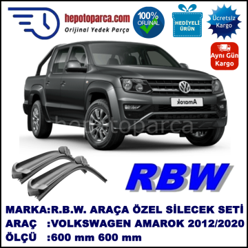 VOLKSWAGEN AMAROK MUZ SİLECEK TAKIMI RBW ARACA ÖZEL (2012→)