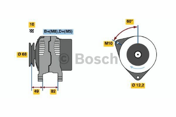 AlternatörIVECO Daily, Grinta; Scudato IVE 500314723
