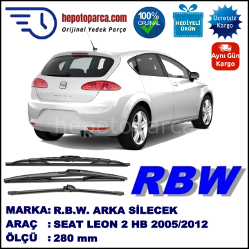 SEAT LEON 2 MUZ SİLECEK TAKIMI RBW ARACA ÖZEL (2005-2012)