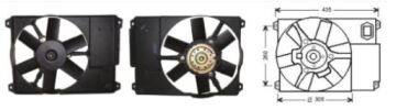 RFM1550 FAN MOTORU 12V PEUGEOT BOXER DAVLUMBAZLI