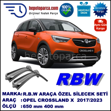 OPEL CROSSLAND X MUZ SİLECEK TAKIMI RBW ARACA ÖZEL (2017→)