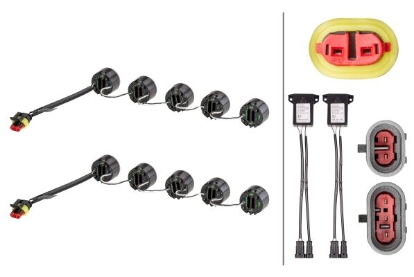 Gündüz Seyir Işığı,24V,LED,Araç önü,Yuvarlak,Agrif 503861999 / 9952247