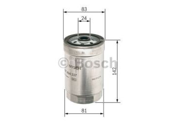 FIAT Palio Weekend 1.9 JTD (10.2001 - 09.2004) BOSCH Filtre Seti filitre