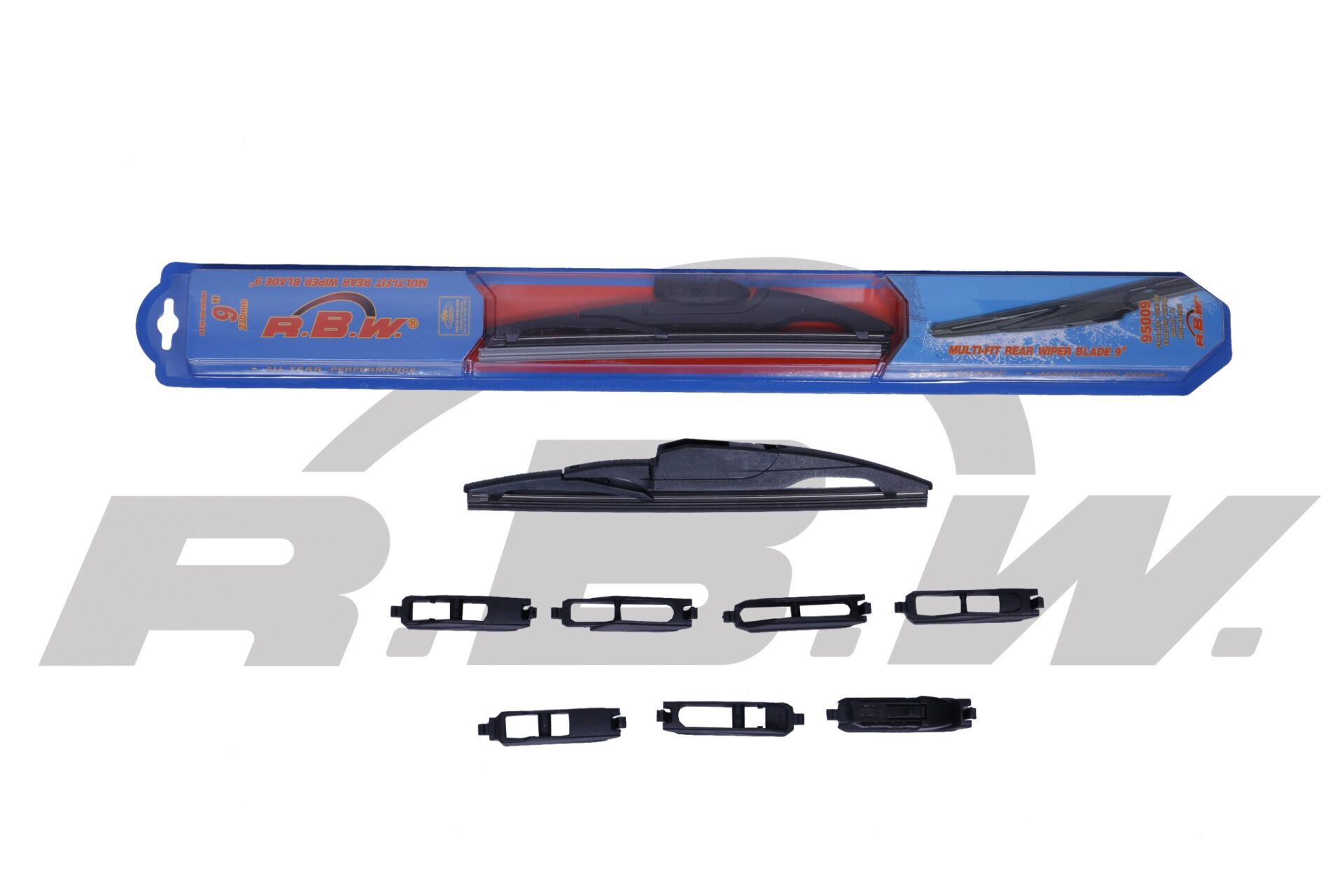 95009 ARKA SİLGİ SÜPÜRGESİ 230mm 8 ADAPTÖRLÜ PLAS. MULTI-FIT SİLECEK