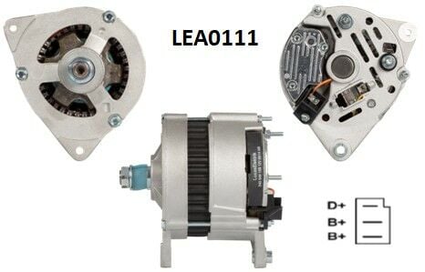 LEA0111  ALTERNATOR A127/14V/70A NEW HOLLAND  P366,412
