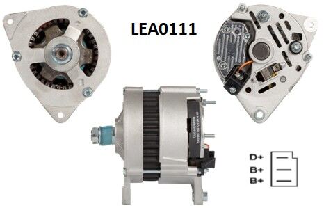 LEA0111  ALTERNATOR A127/14V/70A NEW HOLLAND  P366,412 24274 24400 54022560 54022561 54022562 54022706 E7NN10B376AB E7NN10B376BA LRA00522 LRA522 NAB414 11201504 63324274 8EL737507001 AAK1344 CA1330IR DRA3837 IA0504 MAN142 MAR142