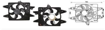 RFM1660 FAN MOTORU 12V DOBLO 1.9D -4675975347