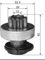 7155240 MARŞ DİŞLİSİ 190D-200D-300D   52B573 ZGL MERCEDES
