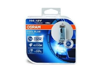 64193 CBI 12V H4 %20 DAHA FAZLA PAR.BEYAZ IŞIK TK.