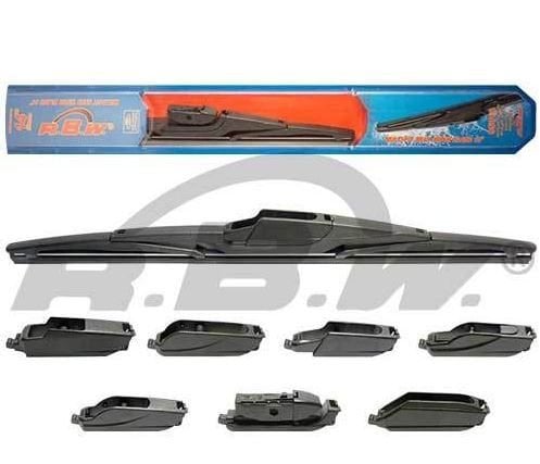 7 ADAPTÖRLÜ PLASTİK, MULTI-FIT 350 mm, (14') RBW ARKA SİLECEK, 95014 SİLGİ SÜPÜRGESİ