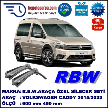 VOLKSWAGEN CADDY ALLTRACK MUZ SİLECEK TAKIMI RBW ARACA ÖZEL (2015→)