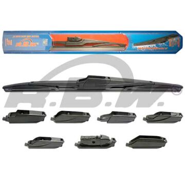 7 ADAPTÖRLÜ PLASTİK, MULTI-FIT 380 mm, (15') RBW ARKA SİLECEK, 95015 SİLGİ SÜPÜRGESİ