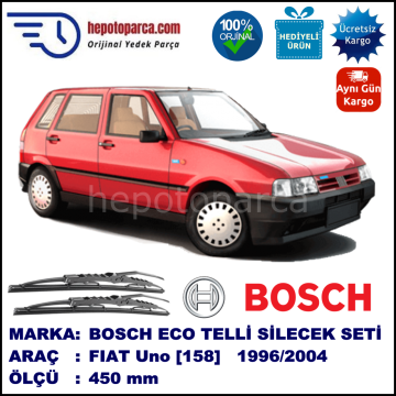 FIAT Uno [158..] 01.96-... 450 /  mm. BOSCH ECO Telli Silecek 1 Adet