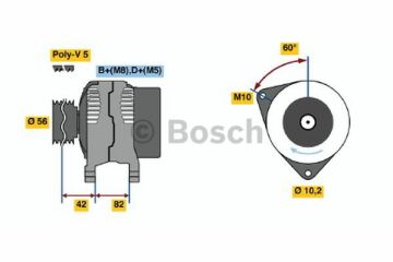 AlternatörVW (VOLKSWAGEN) Passat; Passat Variant; Passat Syncro; Passat Variant Syncro VWW 058903016C