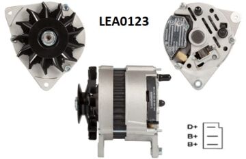LEA0123  ALTERNATOR A127/14V/45A CASE -ITM CO  -JCB -MF-LAND ROVER -RELIANT -ROVER 3698016M91 54022431 3698016M91