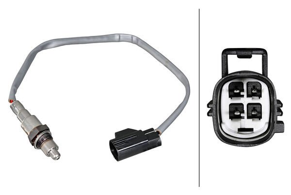Lambda Sensörü,4-Kutuplu,Isıtılmış,Land Rover Disc CPLA-9G444-FA