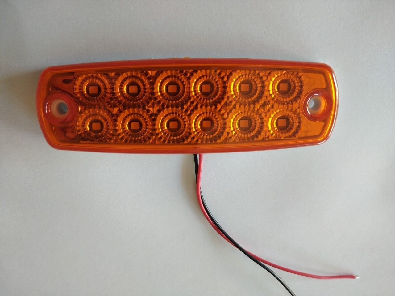 12 LEDLİ ÇAKARLI SİDE MARKER LAMBA SARI