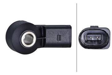 Vuruntu Sensörü,12V,Siyah,2-Kutuplu,Audi/Ford/Pors 95560612500 / 030 905 377 D / 030 905 377 C / YM2112A699BA