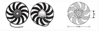 RFM2060 FAN MOTORU AUDI A4 2004